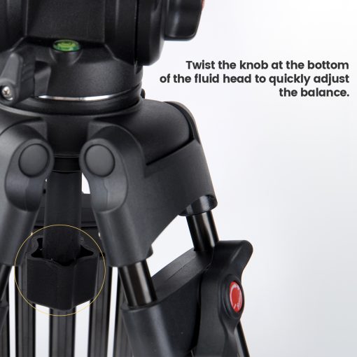 DV-2 Video Tripod - Image 4