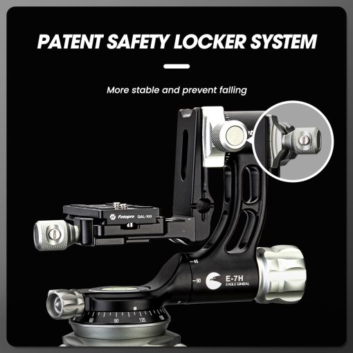 E9 Gimbal Head Tripod - Image 4