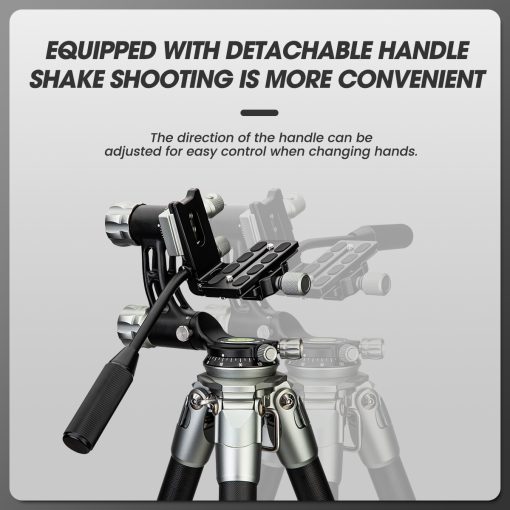 E6 Gimbal Head Tripod - Image 5