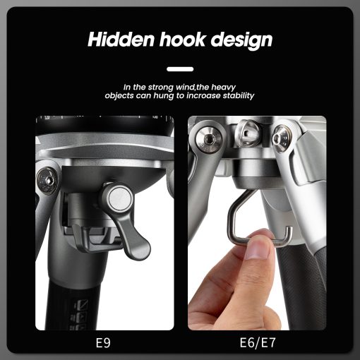 E6L Gimbal Head Tripod - Image 4