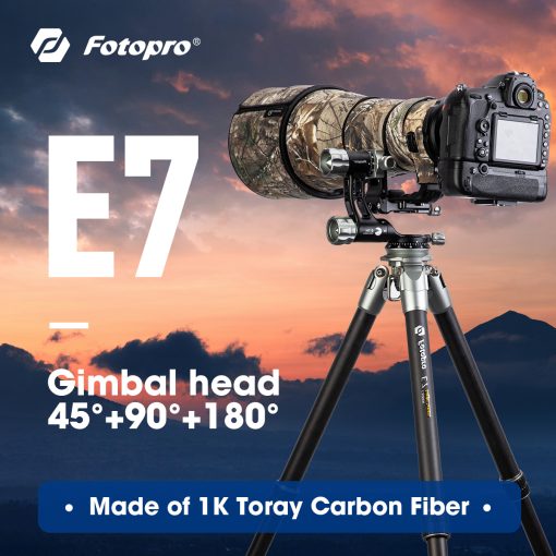 E7 Gimbal Head Tripod