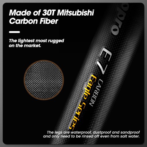 E7 Gimbal Head Tripod - Image 12