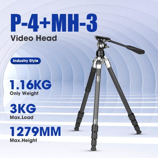 P-4+MH-3 Industry Style Tripod