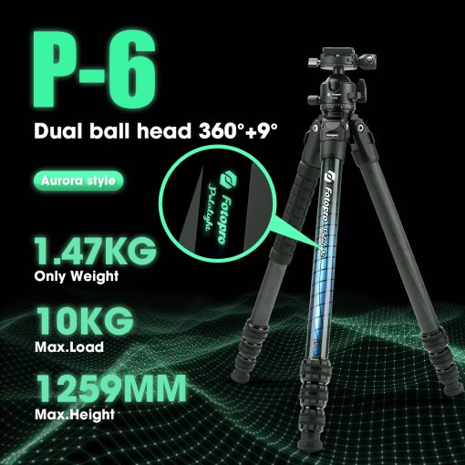 P-6+P-6H Aurora Style Tripod