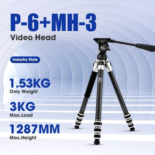 P-6+MH-3 Industry Style Tripod