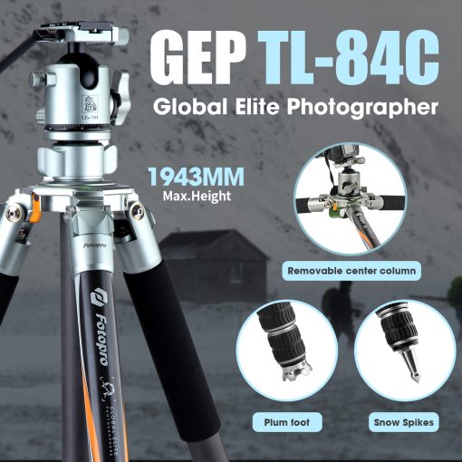 GEP TL-84C Global Elite Photographers Tripod