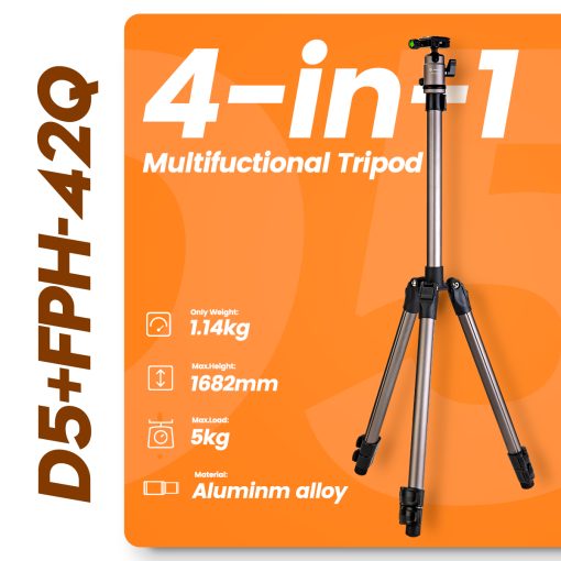 D5+42Q Basic Tripod