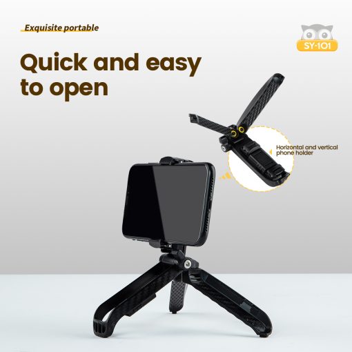 SY-101 Owl Pocket Mobile Tripod - Image 12