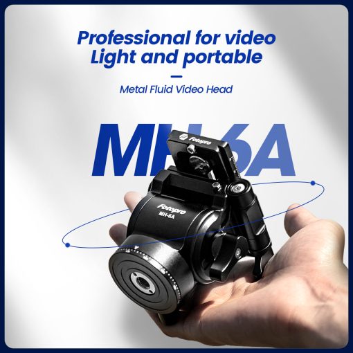 Metal Fluid Video Head MH-6A