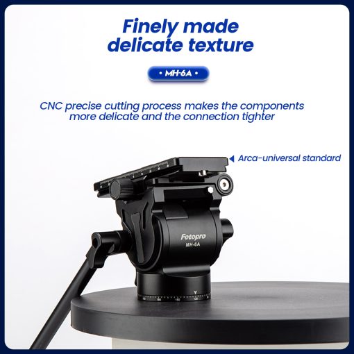 Metal Fluid Video Head MH-6A - Image 8