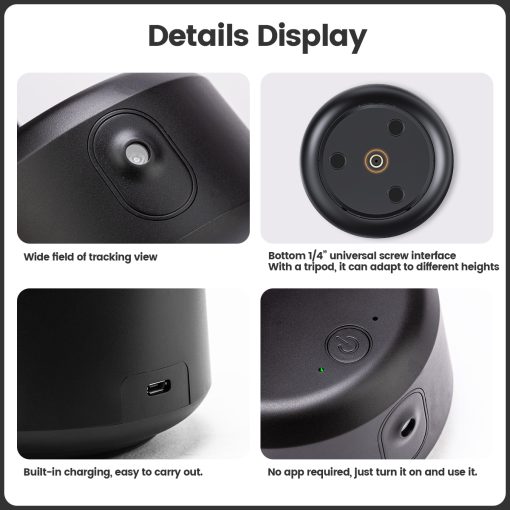 R3 360° AI Smartphone Tracking Holder - Image 10
