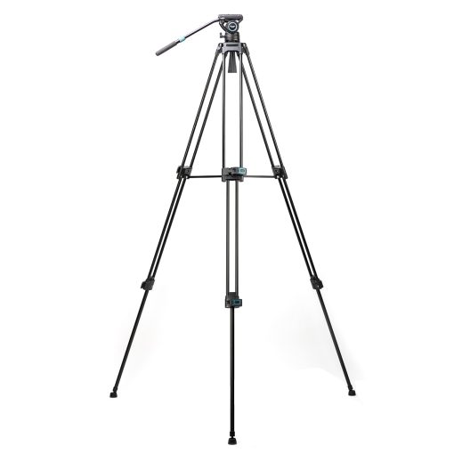 DV-3A Heavy-Duty Fluid head video tripod - Image 2