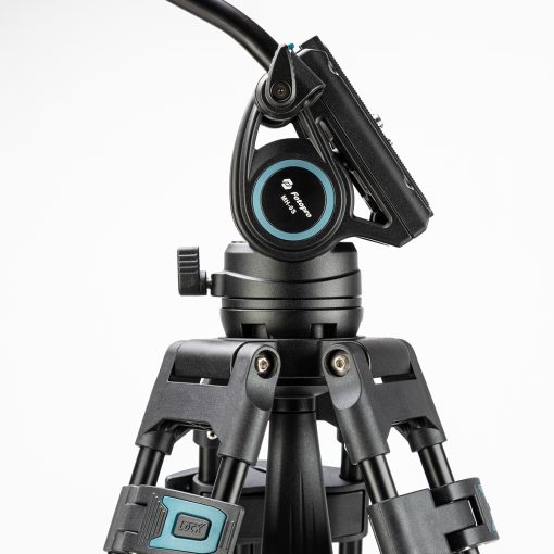 DV-3A Heavy-Duty Fluid head video tripod - Image 8
