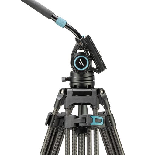 DV-3C Heavy-Duty Fluid head video tripod - Image 6
