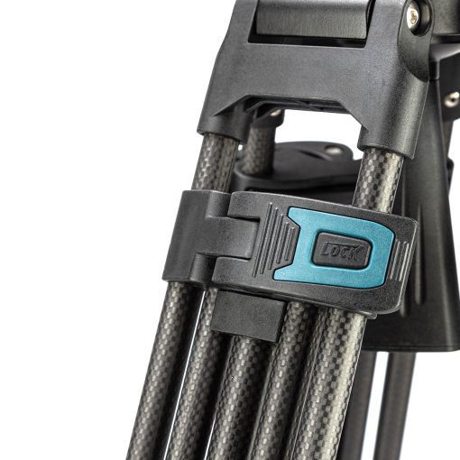 DV-3C Heavy-Duty Fluid head video tripod - Image 3