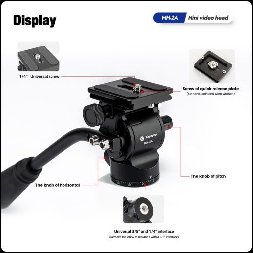 MH-2A Mini Video Head - Image 16