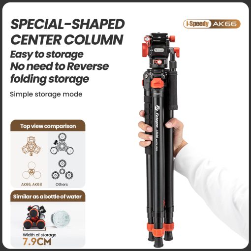 AK66 Fluid video tripod - Image 12