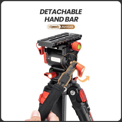 AK68 Fluid video tripod - Image 13