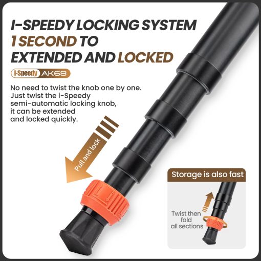 AK68 Fluid video tripod - Image 5