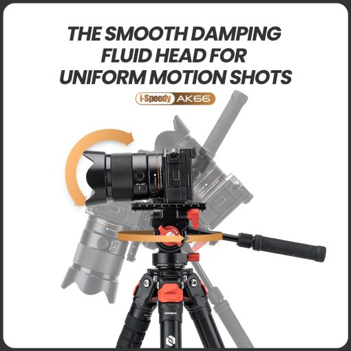 AK66 Fluid video tripod - Image 7