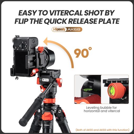 AK68 Fluid video tripod - Image 8