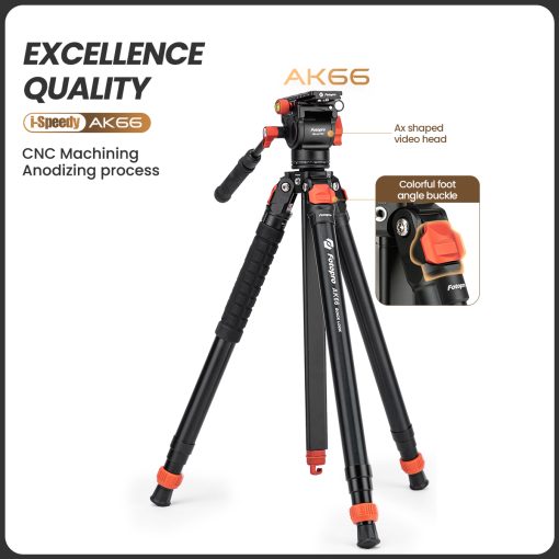 AK66 Fluid video tripod - Image 9