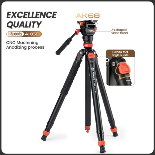 AK68 Fluid video tripod - Image 9