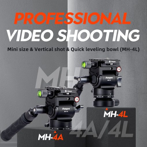 MH-4L Portable Fluid Video Head