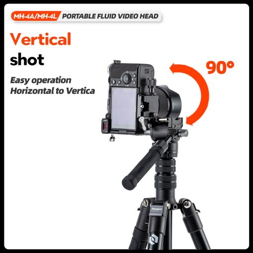 MH-4L Portable Fluid Video Head - Image 6