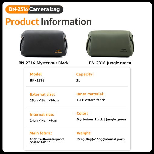 BN-2316 Camera bag - Image 15