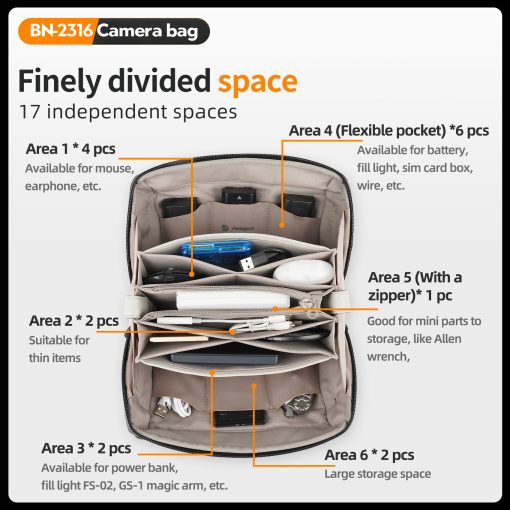 BN-2316 Camera bag - Image 3
