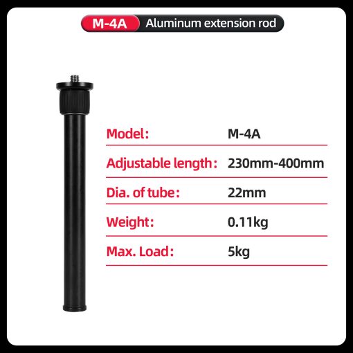M-4A Aluminum tripod extension rod - Image 7