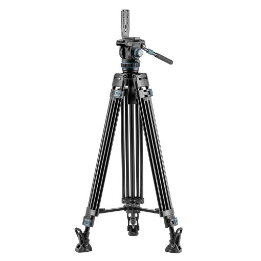 DV-5A Heavy-Duty Fluid head video tripod - Image 12