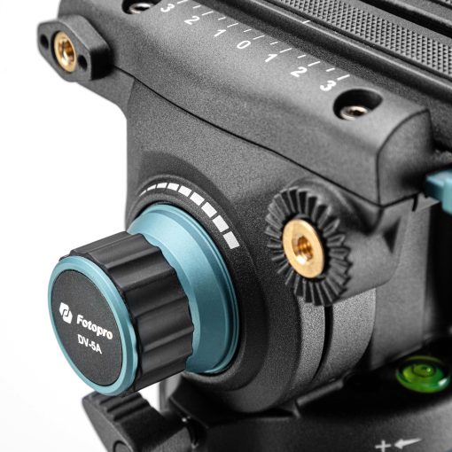 DV-5A Heavy-Duty Fluid head video tripod - Image 13