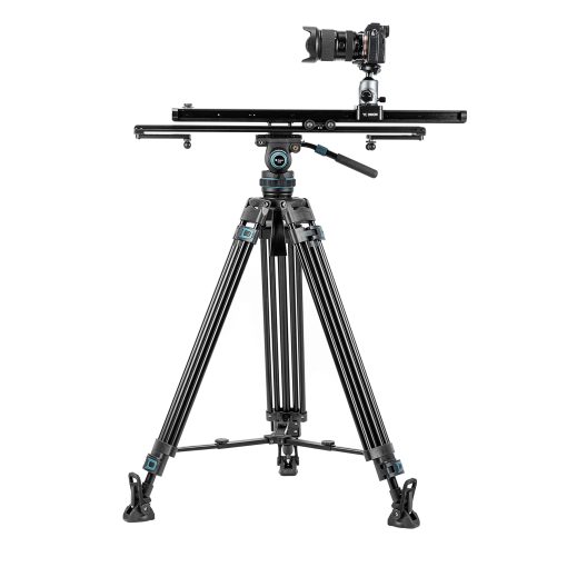 DV-5A Heavy-Duty Fluid head video tripod - Image 14
