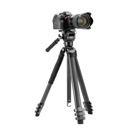 Origin Plus Heavy-duty fluid head video tripod - Image 2