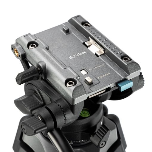 DV-3A Pro Heavy-Duty Fluid head video tripod - Image 13