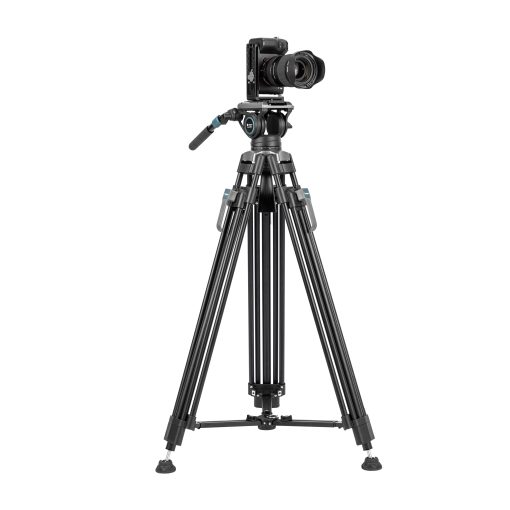 DV-3A Pro Heavy-Duty Fluid head video tripod - Image 15