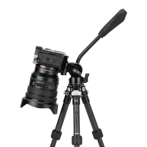 Fotopro P-2mini + MH-2A Mini Carbon Video Tripod - Image 7