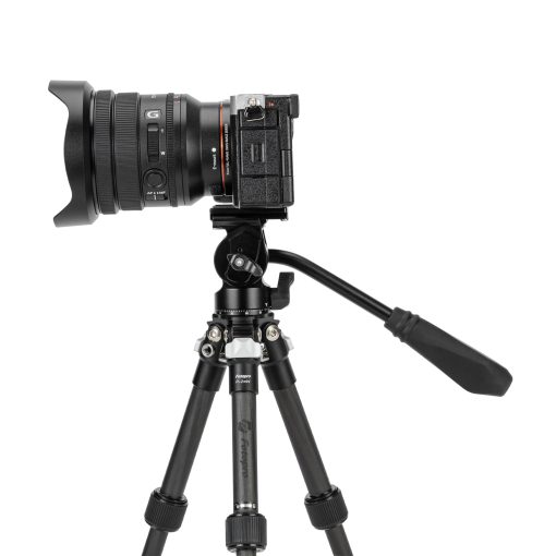 Fotopro P-2mini + MH-2A Mini Carbon Video Tripod - Image 8