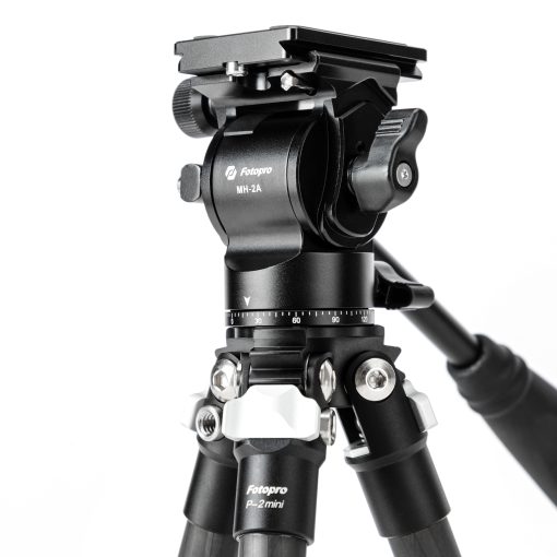 Fotopro P-2mini + MH-2A Mini Carbon Video Tripod - Image 9
