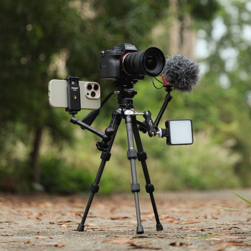 Fotopro P-2mini + MH-2A Mini Carbon Video Tripod - Image 5